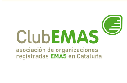 Logotip del Club EMAS, associació d'organitzacions registrades EMAS a Catalunya