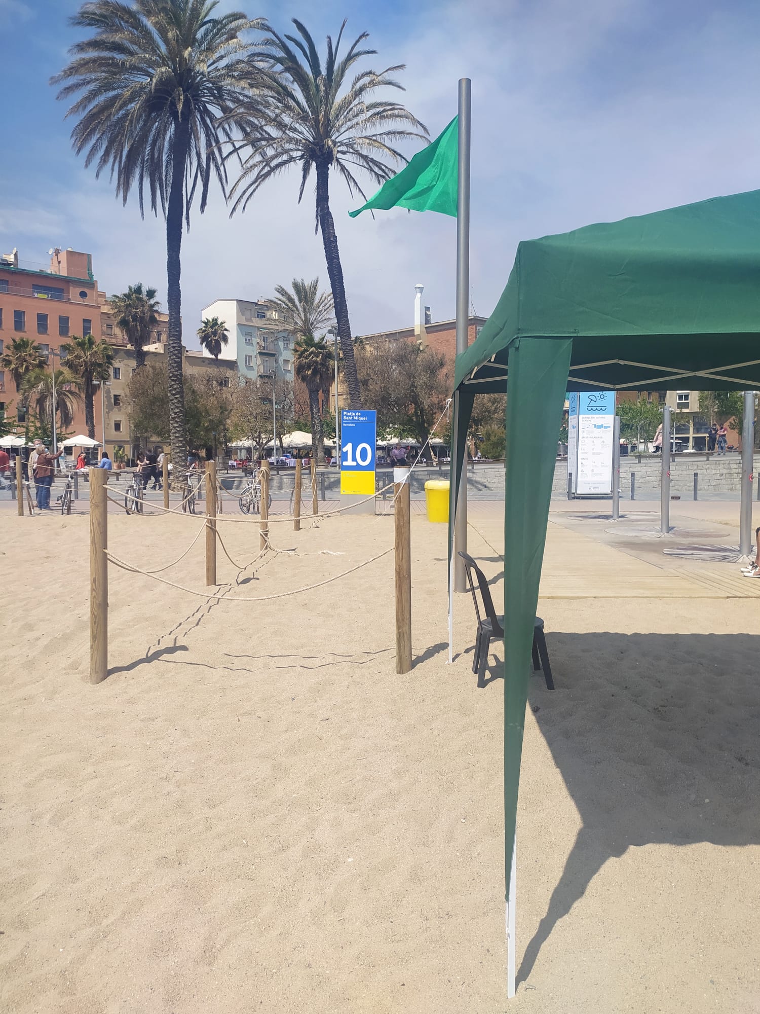 Campaña informativa sobre sostenibilidad en playas