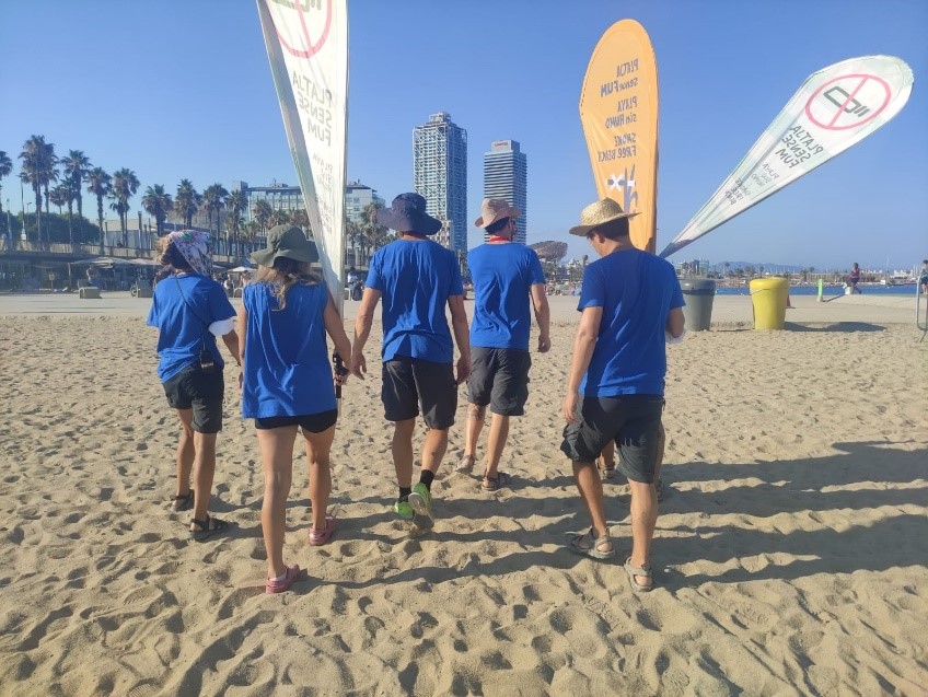 Informadores ambientales en playas